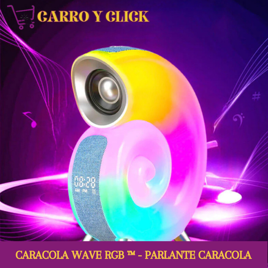 AQUASOUND RGB™ - Parlante Caracola 🔊