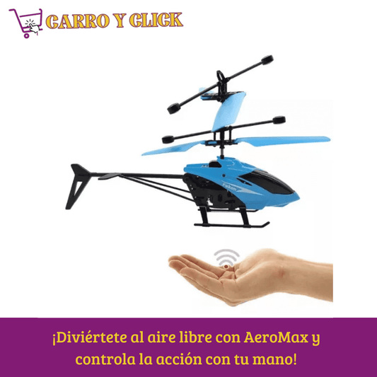 AEROMAX™ - Helicóptero con Sensor 🚁